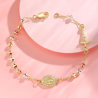 Pulsera Rosario Católica