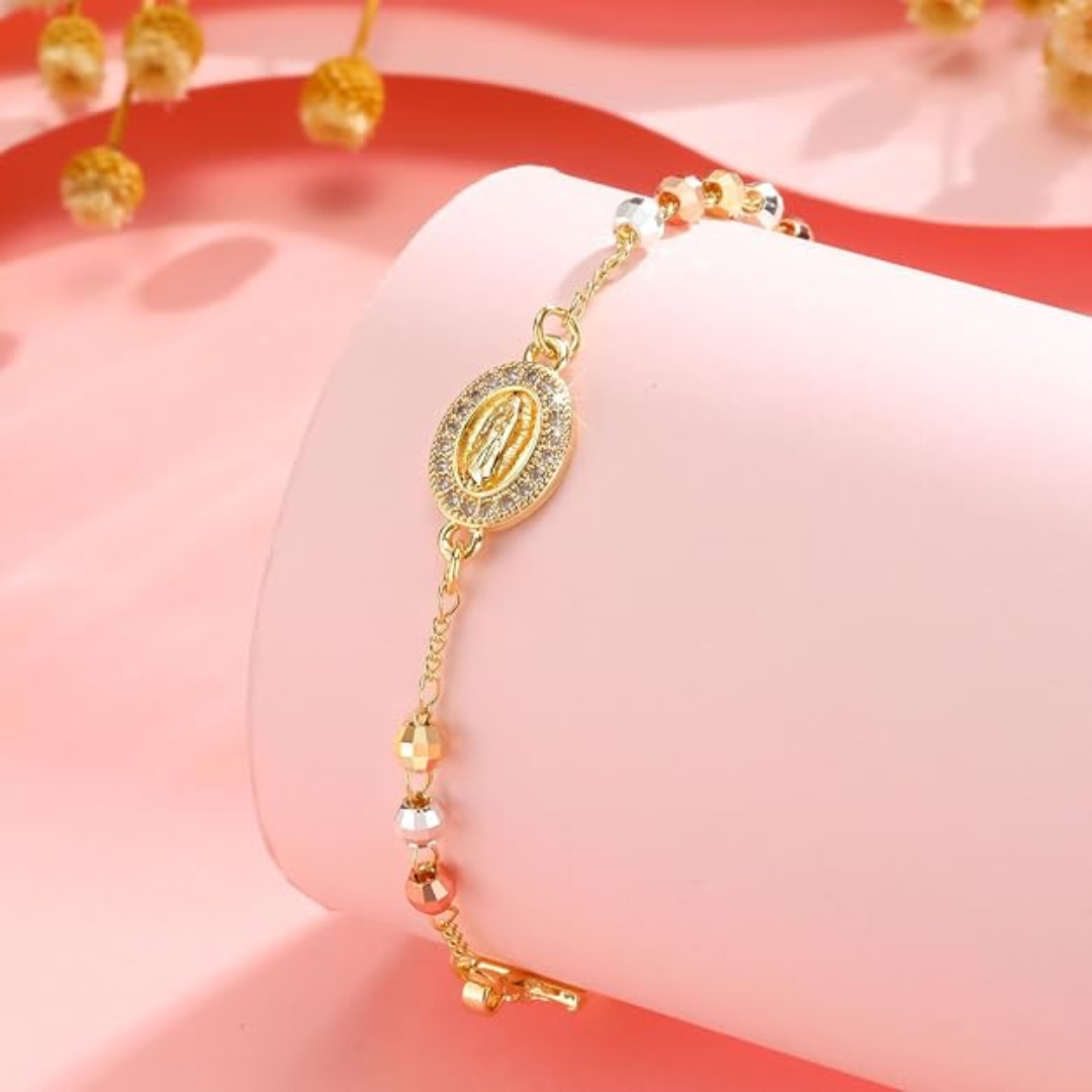 Pulsera Rosario Católica